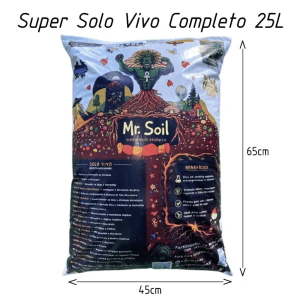 Mr. Soil 25l - Suprassumo Orgânico - Imagem 3