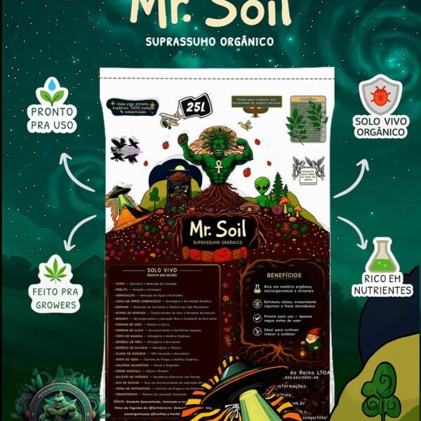Mr. Soil 25l - Suprassumo Orgânico