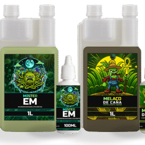 Kit Ativadores Mister EM + Melaço de Cana